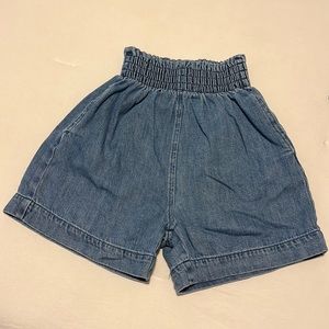 Soft Jean Shorts Papaya Size Small